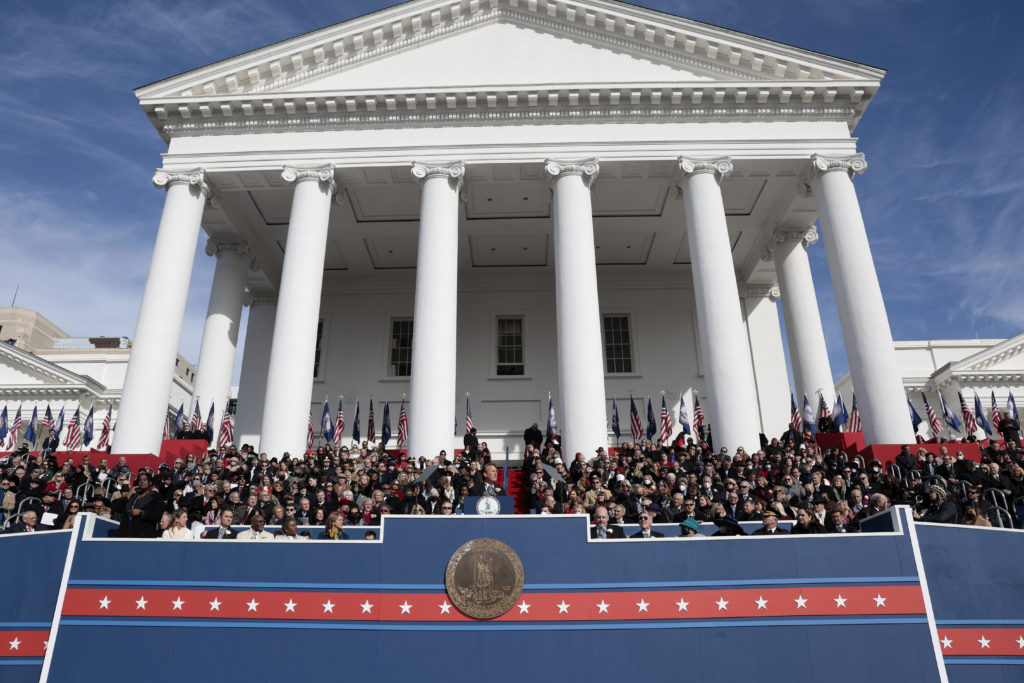 Glenn Youngkin Is Inaugurally Sworn-In As Governor Of Virginia