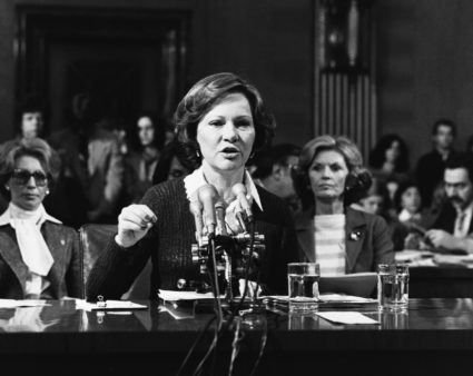 Rosalynn Carter Testifies Before Congress