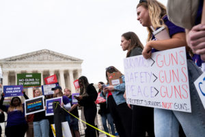 U.S. v. Rahimi Supreme Court protest in Washington