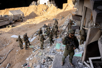 Israeli military operates in the northern Gaza Strip