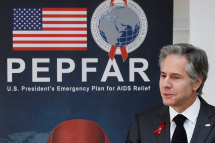 U.S. Secretary of State Blinken delivers remarks on PEPFAR at World AIDS Day event in Washington
