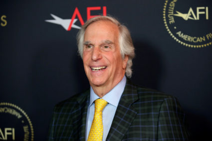 Actor Henry Winkler poses at the annual AFI Awards luncheon in Los Angeles