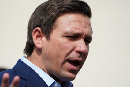 Republican candidate for Governor Ron DeSantis holds a rally in Orlando