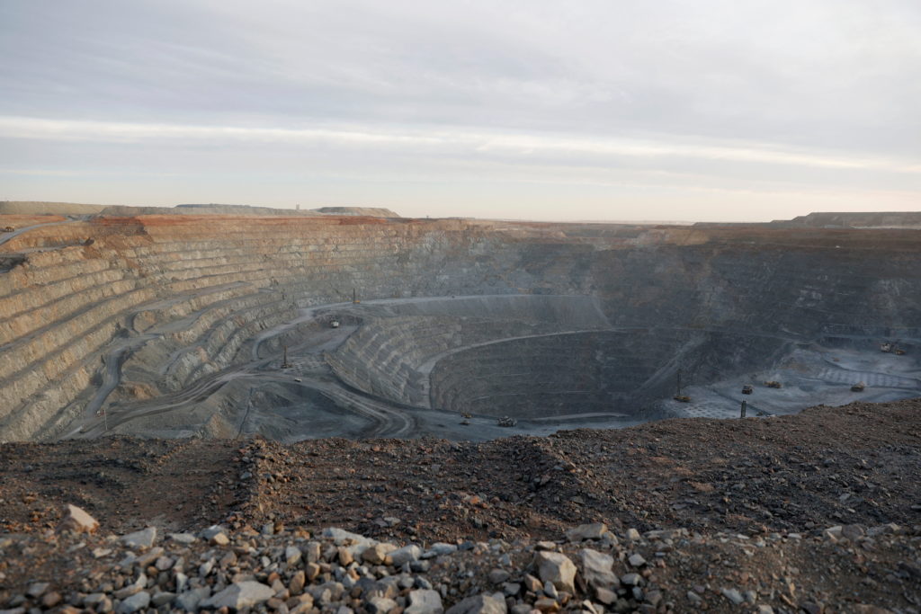 Oyu Tolgoi mine in Mongolia