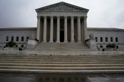 FILE PHOTO: The U.S. Supreme Court building in Washington