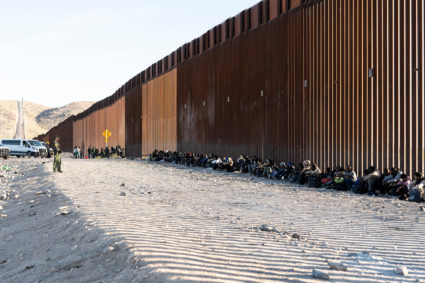 Number of migrants surges in the border town of Lukeville, Arizona