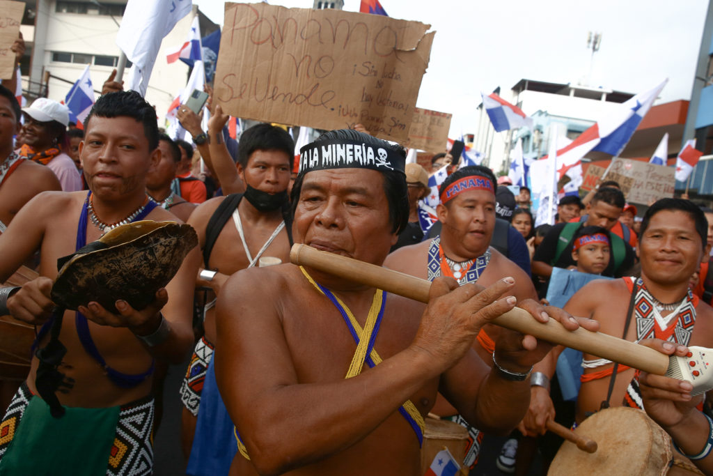 Panamanians protest against 40-Year Mining Contract, demand repeal with ongoing demonstrations