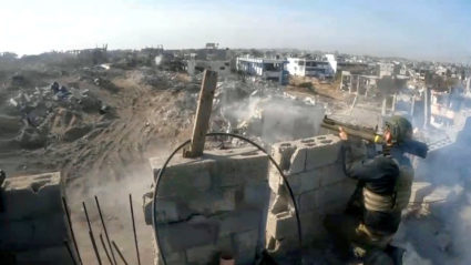 Israeli army operates in a location given as Beit Hanoun