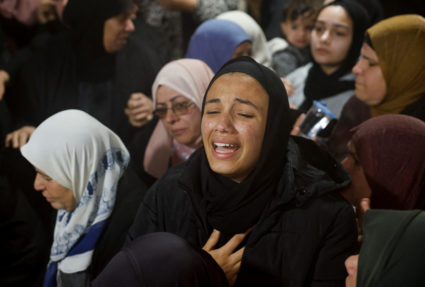 Funeral of Osaid al-Rimawi who was killed in an Israeli raid, in Beit Rima