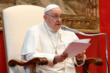 Pope Francis calls for universal ban on surrogacy