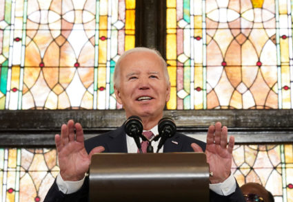 WATCH: Biden condemns 'poison' of white supremacy in campaign speech at South Carolina church