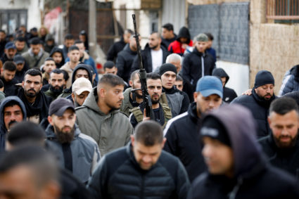 Aftermath of an Israeli raid, in Jenin