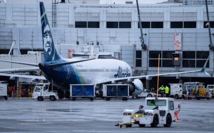 Alaska Airlines Grounds Its Fleet Of 65 Boeing 737 Max 9's, After Fuselage Section Blew Out In Flight