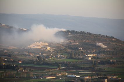 Israeli army hit the southern regions of Lebanon