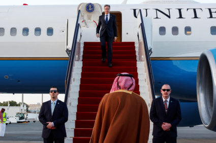 U.S. Secretary of State Blinken visits Qatar