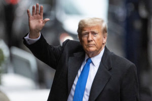 Former U.S. President Trump departs Trump Tower in New York
