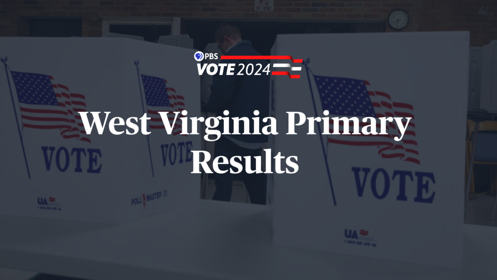 Live Results West Virginia Primaries Elections 2024 PBS News