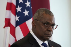 U.S. Defense Secretary Lloyd Austin visits Latvia