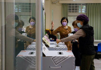 Presidential and parliamentary elections in New Taipei City