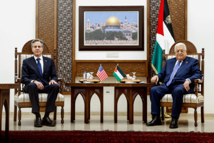 U.S. Secretary of State Antony Blinken visits Ramallah