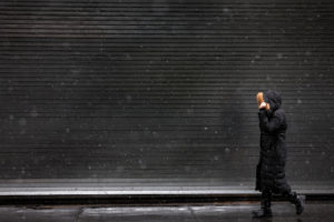 Winter storm hits in New York