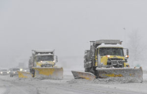 First winter storm of 2024 in the U.S. northeast, in Worcester