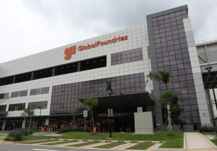 A view of the U.S. chipmaker GlobalFoundries' new fabrication plant in Singapore
