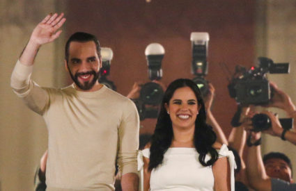 Presidential elections in San Salvador