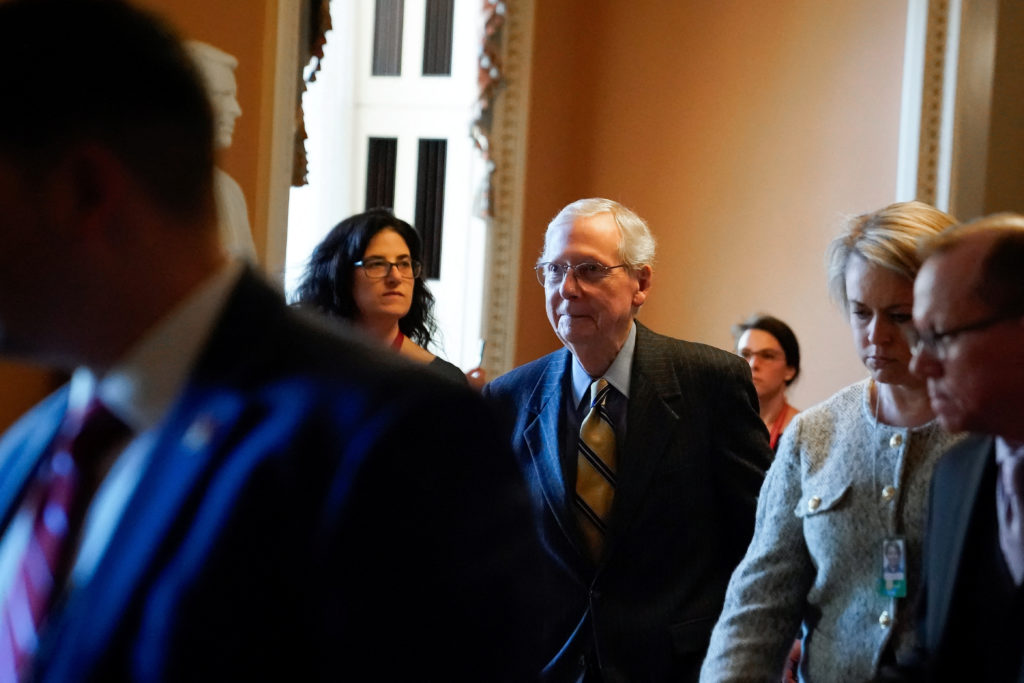U.S. Senate votes on bipartisan border security bill that would also provide aid to Ukraine and Israel, in Washington