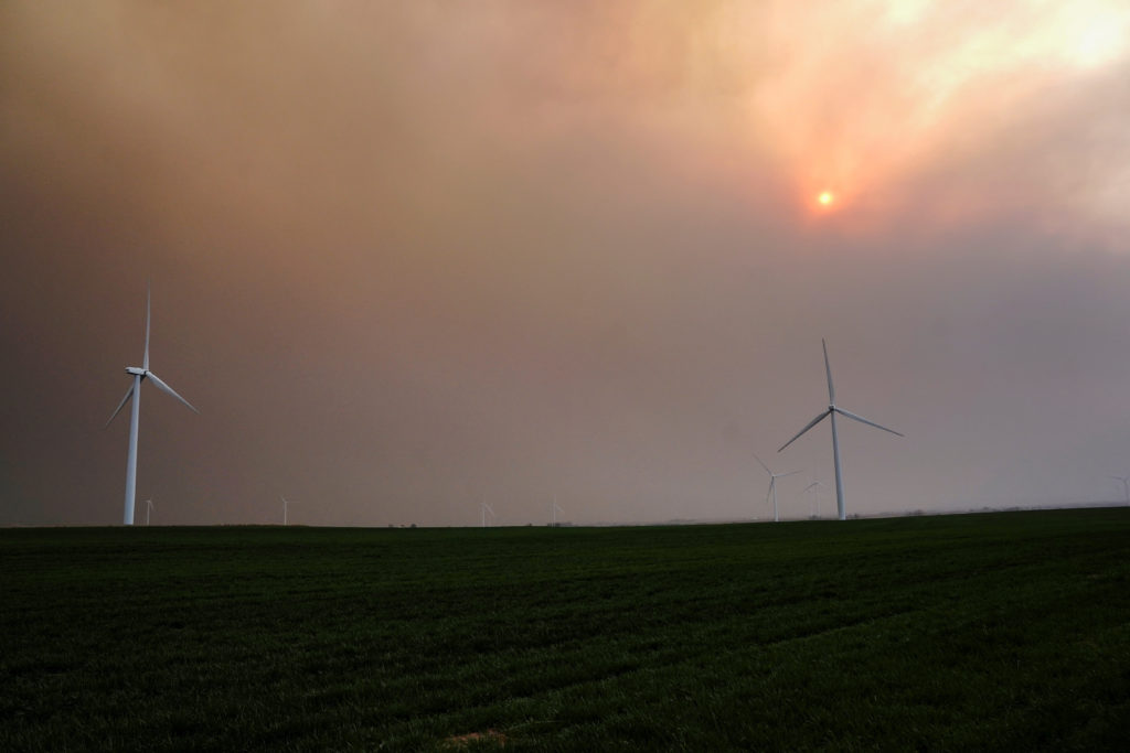 Wildfires burn and prompt evacuations in Oklahoma