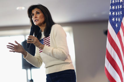 The &lsquo;none of these candidates&rsquo; option wins Nevada GOP primary, a symbolic rejection of Nikki Haley
