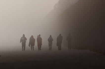 Migrants At The US-Mexico Border