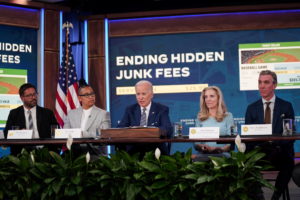 President Joe Biden delivers remarks on hidden junk fees in Washington
