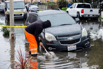 Flooding in Harbor City, Los Angeles