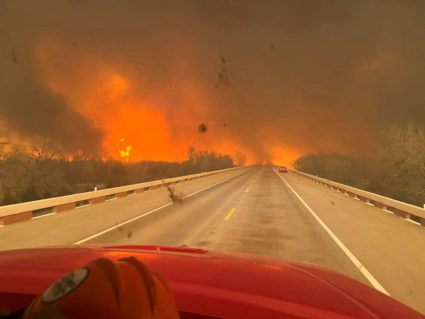 Wildfires in Texas