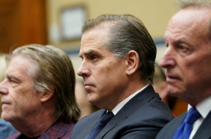 FILE PHOTO: House Oversight Committee meets to vote on whether to hold Hunter Biden in contempt of Congress on Capitol Hil...