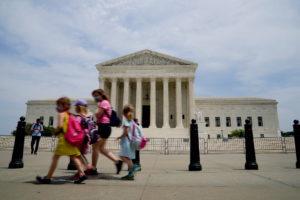 The U.S. Supreme Court in Washington