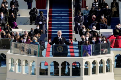 Inauguration of Biden as 46th President of United States