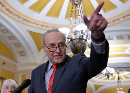 Senate Majority Leader Chuck Schumer press conference.