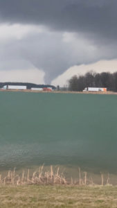 Tornado strikes Hancock County in Ohio