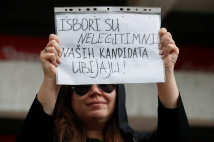 Russians in Montenegro flock to vote in presidential election