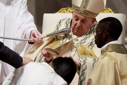 The Easter Vigil in Saint Peter's Basilica
