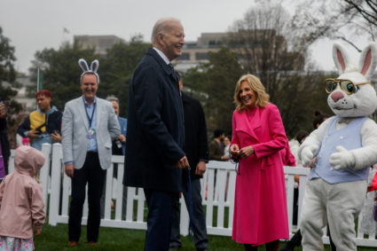 WATCH: Bidens host the 2024 White House Easter Egg Roll after weather delays