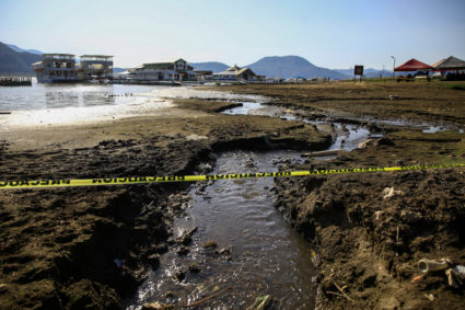 Valle de Bravo dam at historic lows in Mexico