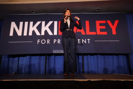 Republican presidential candidate Nikki Haley campaigns in Vermont