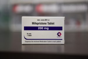 A Mifepristone tablet in Missoula, Montana