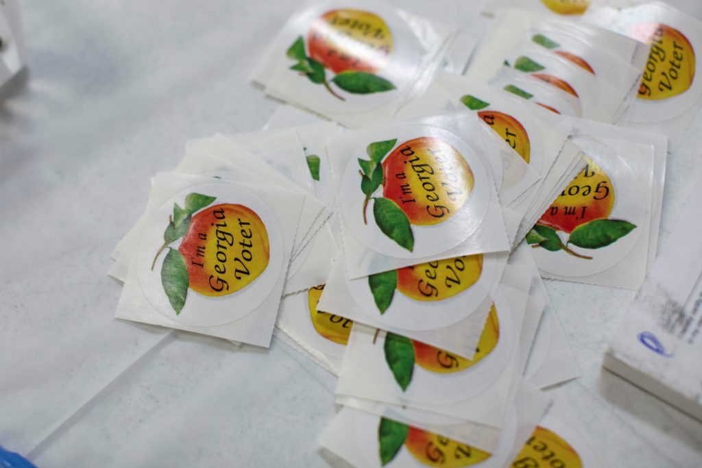 Georgia Primary Election Day voting