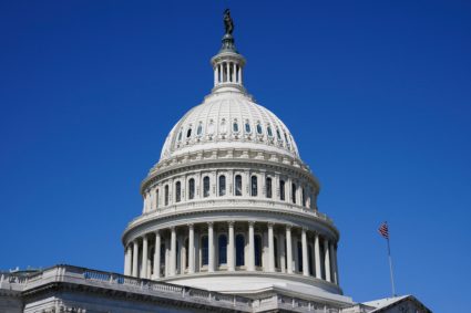 A view of the U.S. Capitol dome in Washington, D.C.