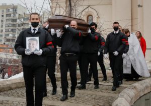 Funeral of Russian opposition leader Alexei Navalny