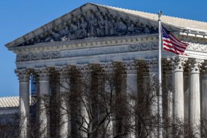FILE PHOTO: The United States Supreme Court building in Washington